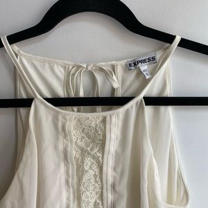 Express Sleeveless Lace Top